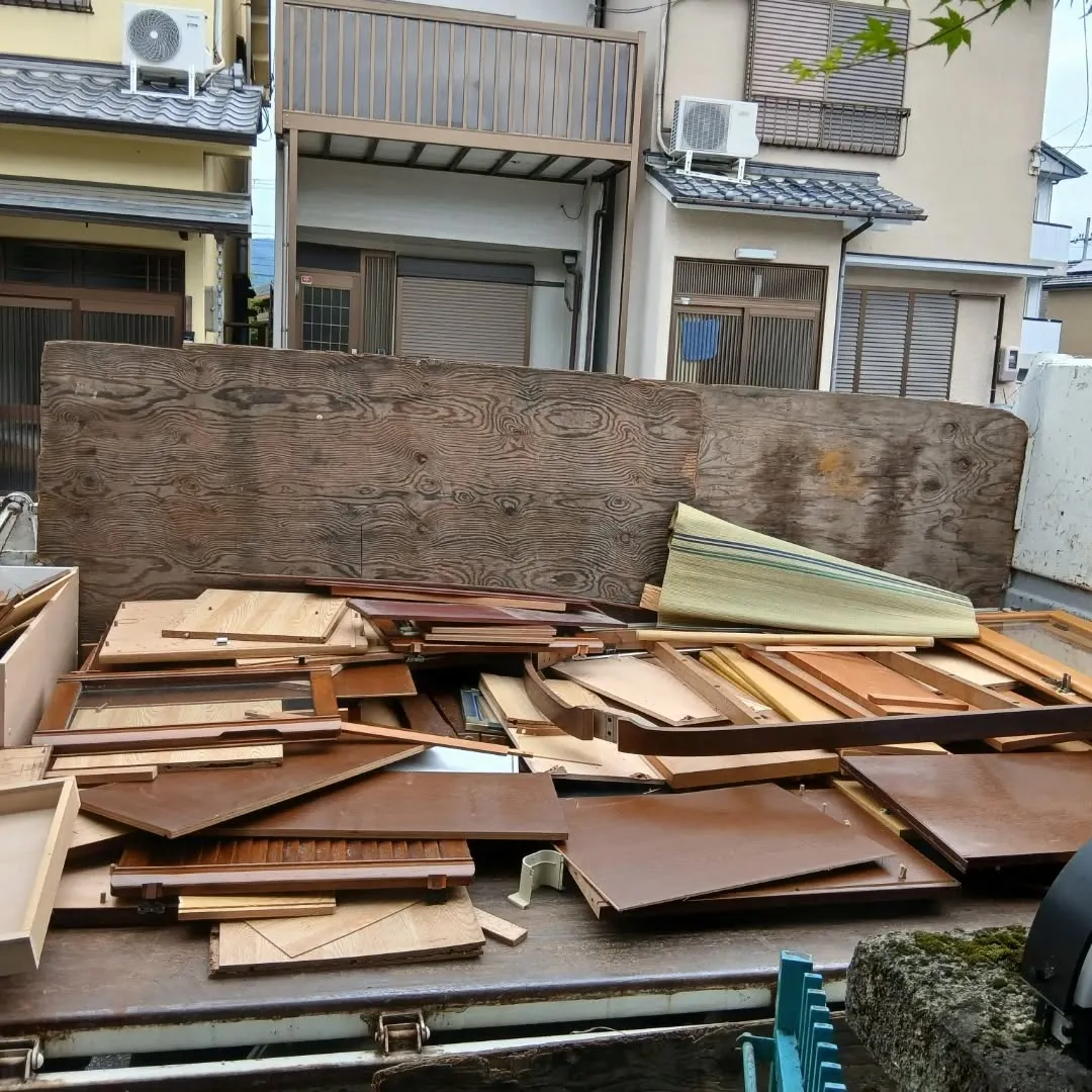 昨日は西賀茂の現場で最終段階