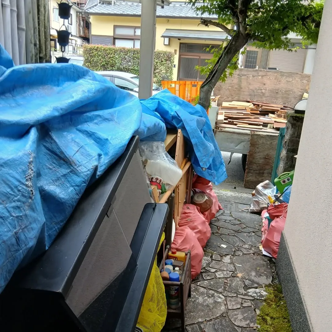 昨日は西賀茂の現場で最終段階