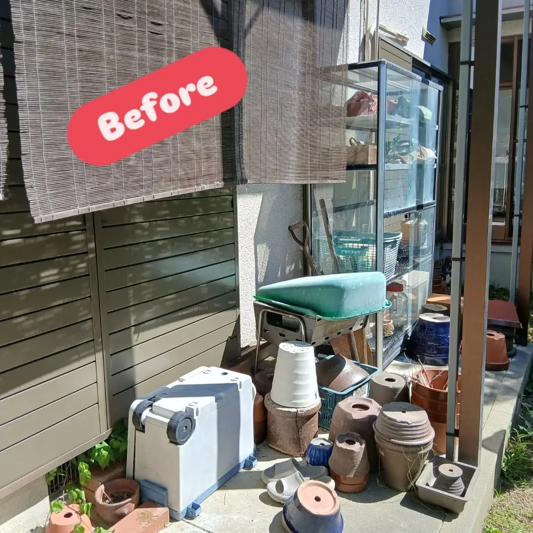 今日は日吉台でお庭整理のお手伝いしてきました！🌿