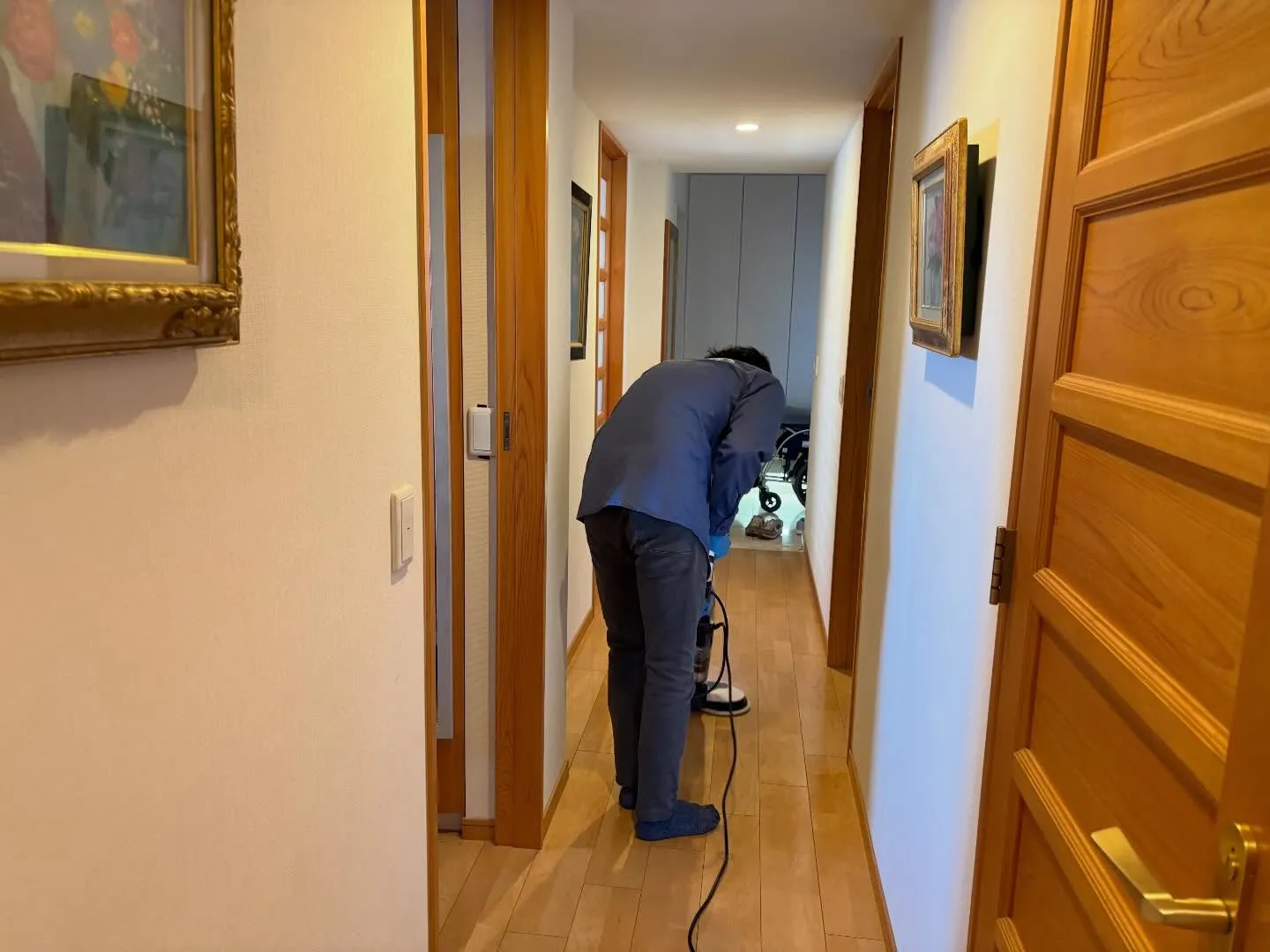 良いお天気の日ですね🌞本日もy'sclean upでは、お客...