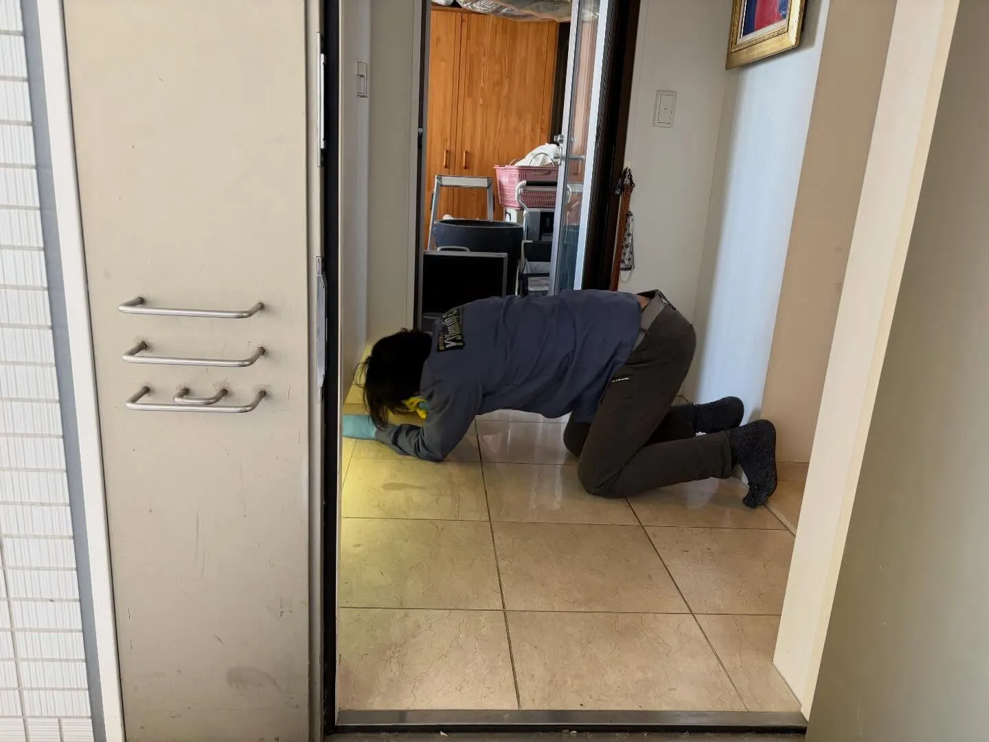 良いお天気の日ですね🌞本日もy'sclean upでは、お客...