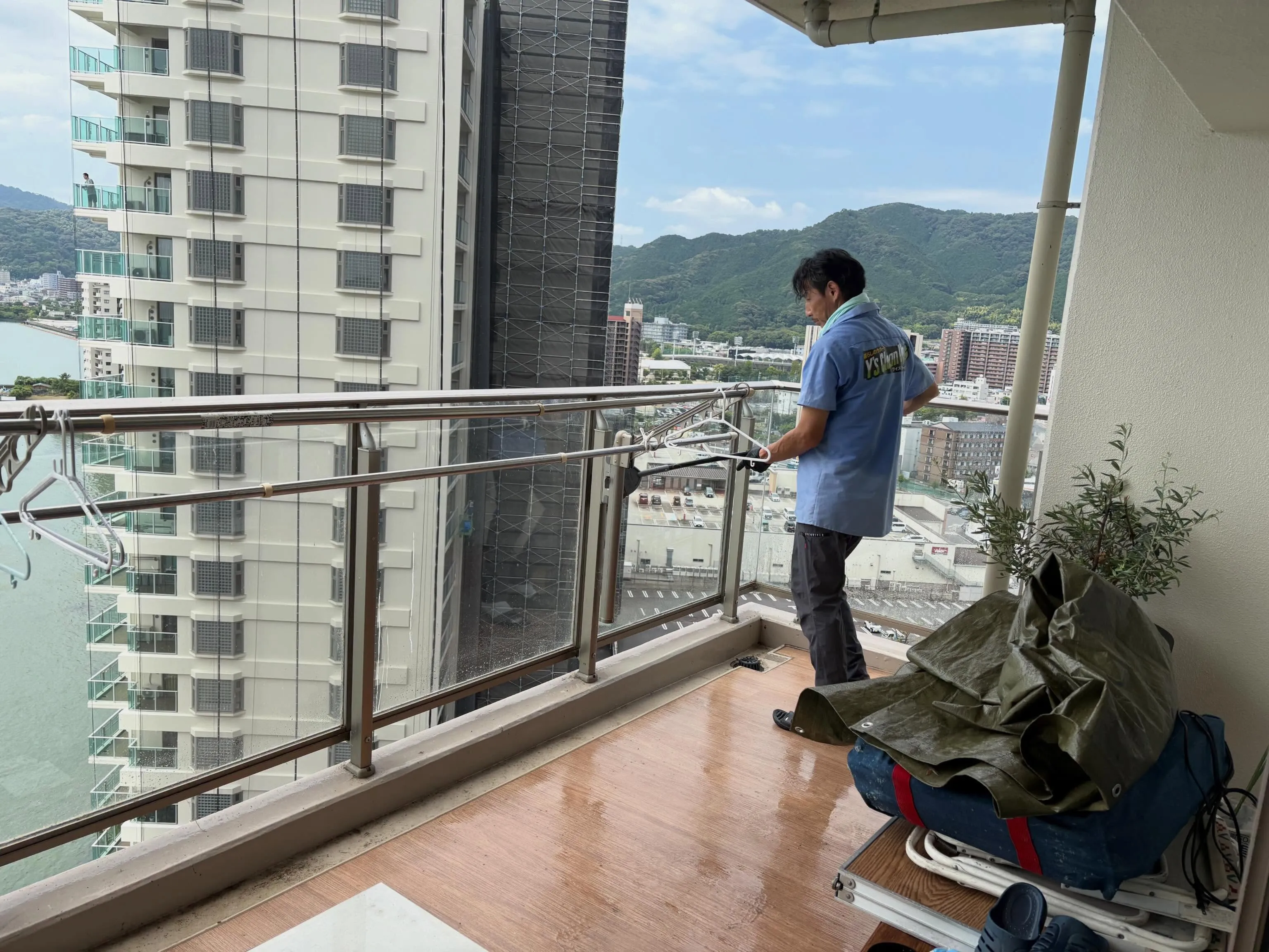 清掃日和です☀️
