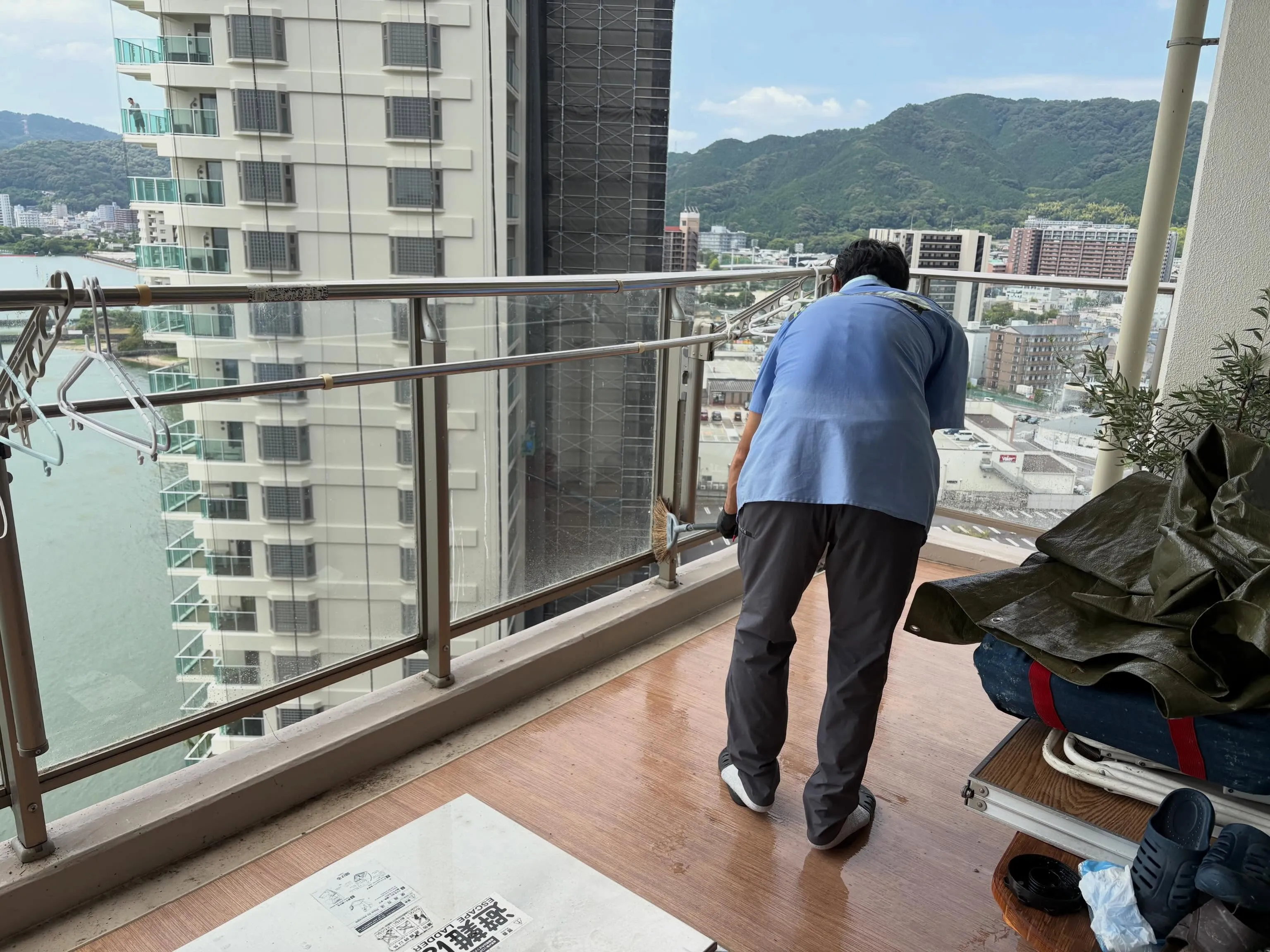 清掃日和です☀️