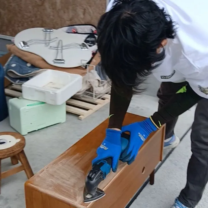 回収したTVボードをリメイクしてみました。